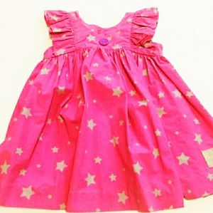 Eleanor Rose Star Dress July 4th Dress 18M